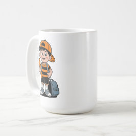 新学期の冒険へ コーヒーマグカップ