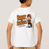 新学期の冒険へ Tシャツ (裏面)