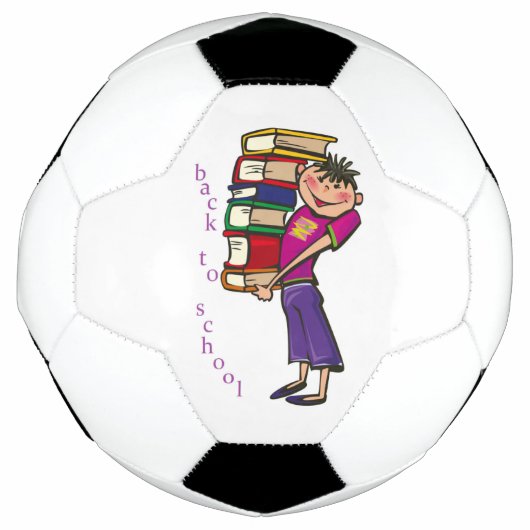 新学期の始まり サッカーボール (正面)
