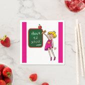 新学期の始まり スタンダードカクテルナプキン (インサイチュ)