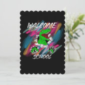 新学期の始まり WELCOME BACK TO SCHOOL 招待状 (スタンド正面)