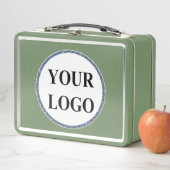 新学期の子供のためのランチボックスを追加ロゴ メタルランチボックス (インサイチュ)