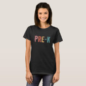 新学期の学生先生オheyプレKグレード Tシャツ (正面フル)