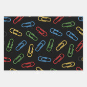 新学期の文字と数字セット3 ラッピングペーパーシート (正面2)