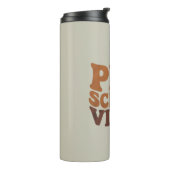 新学期の最初の日Pre-K Preschool Groovy タンブラー (回転左)