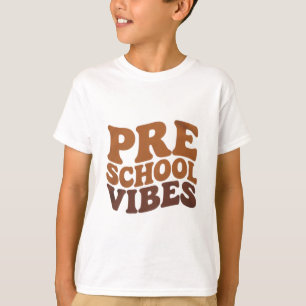 新学期の最初の日Pre-K Preschool Groovy Tシャツ