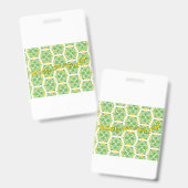 新学期の準備に バッジ (正面＆裏面)