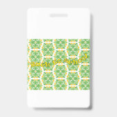 新学期の準備に バッジ (裏面)