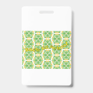 新学期の準備に バッジ