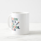 新学期の準備はできていますか コーヒーマグカップ (正面左)