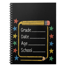 新学期の看板 | 入学初日のサイン ノートブック