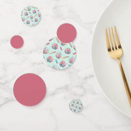 新学期の象のパターン コンフェッティ