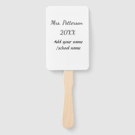 新学期の追加先生名の年度学校名 ハンドファン