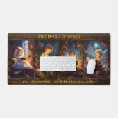 新学期の魔法の本 デスクマット (キーボード&マウス)