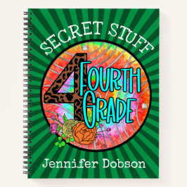 新学期の4年生向けノート ノートブック