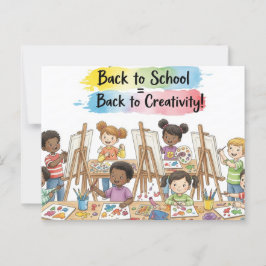 新学期はがき ポストカード