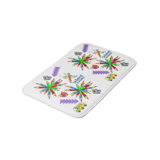 新学期はシャワクールーマットバスルーム バスマット (アングル)