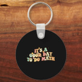 新学期は数学の先生をする良い日 キーホルダー (裏面)