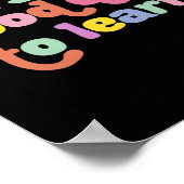 新学期やる気を起こさせるリーアは良い日だ ポスター (角)