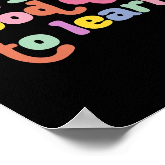 新学期やる気を起こさせるリーアは良い日だ ポスター (角)