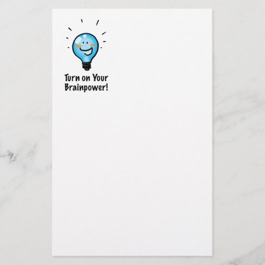 新学期やる気を起こさせる漫画 便箋 (正面)