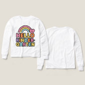 新学期を迎える幼稚園の先生に贈るキッズギフト (デザイン 正面&背面)