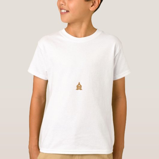 新学期を迎える男子のファーストデイTシャツ Tシャツ (正面)
