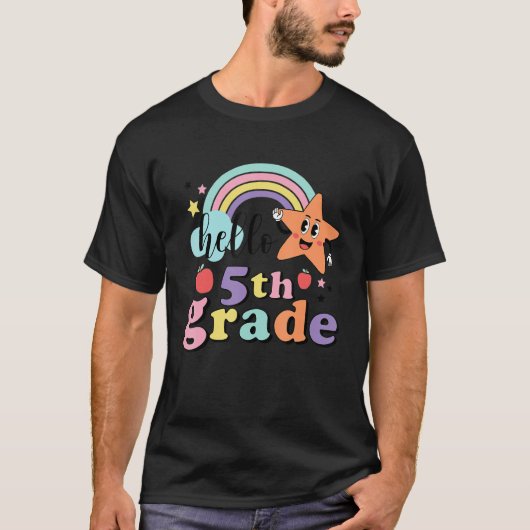 新学期を迎える５年生の先生へ Tシャツ (正面)