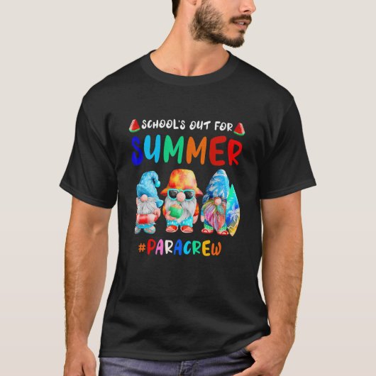 新学期アウトSummer Paraクルー格言Su Tシャツ (正面)