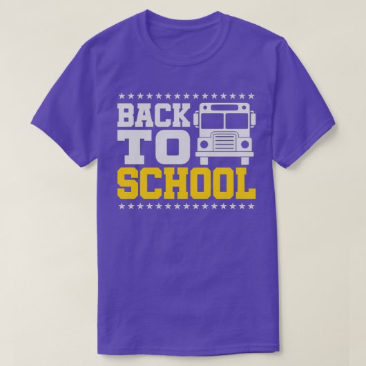 新学期イエローバスドライバ Tシャツ (デザイン正面)