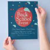 新学期イベントフルーツアップル チラシ (手)