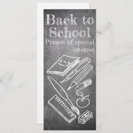 新学期イン黒板スタイル (正面/裏面)