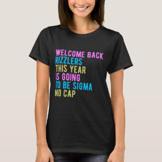 新学期ウェルカムバックリッツラーシグマノキャップ Tシャツ
