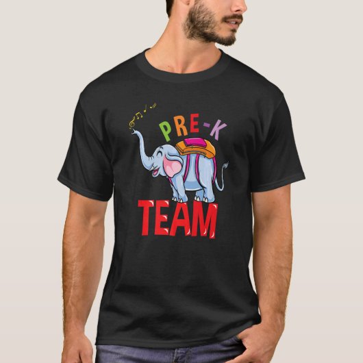 新学期エレファントプレKチーム Tシャツ (正面)
