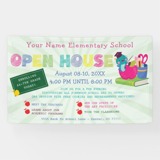 新学期オープンハウスミートザ先生 横断幕 (横)