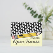 新学期オープンハウス/オリエンテーションはがき ポストカード (スタンド正面)