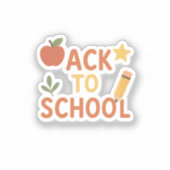 新学期カスタムビニールステッカー シール (正面)