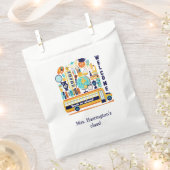 新学期カスタム文字優先バッグ フェイバーバッグ (クリップ留めされた状態)