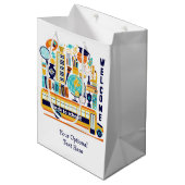 新学期カスタム文字媒体抱き枕 ミディアムペーパーバッグ (正面アングル)