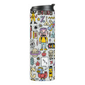 新学期カラフルの削除セット。ヴィンテージ欲 タンブラー (回転左)