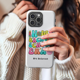 新学期カラフルレトロ先生 Case-Mate iPhone 14 PRO MAXケース