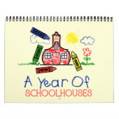 新学期カレンダー – 学校の一年 カレンダー (カバー)