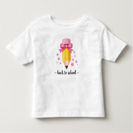 新学期ガールシャツ、幼稚園、プレK トドラーTシャツ