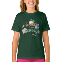 新学期ガールパワーキュート&自信のあるデザイン