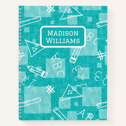 新学期キッズスパイラルノートブック ノートブック (正面)