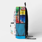 新学期キッズバックパック プリントバックパック (右)