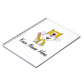 新学期キャット先生カスタム ノートブック (左側)