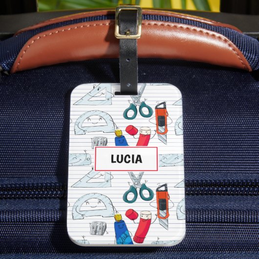 新学期キャラクター ラゲッジタグ (正面インサイチュ2)