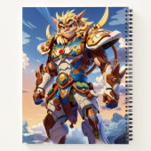 新学期キュートな子供用ノートブック ｜楽しいアニメーション ノートブック (裏面)