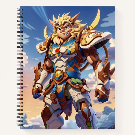 新学期キュートな子供用ノートブック ｜楽しいアニメーション ノートブック (正面)